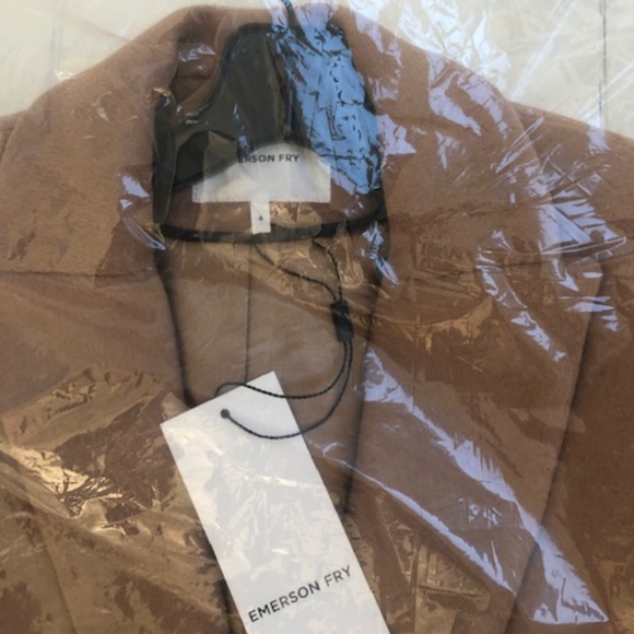 Emerson Fry Tailored Camel Coat - Picture 7 of 7